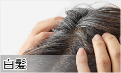 白髪"